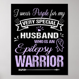 Epilepsimedvetenheten - stöd för Husbyand Warrior  Poster