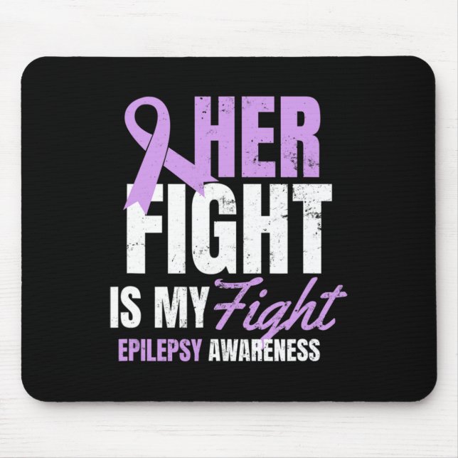 Epilepsy Awareness Design Her Fight My Gift  Musmatta (Framsidan)