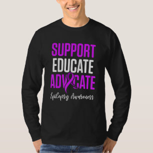 Epilepsy Awareness Education Epileptic Warrior Sur T Shirt