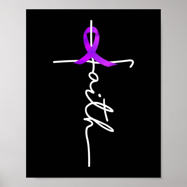 Epilepsy Awareness Faith Ribbon Poster (Framsidan)