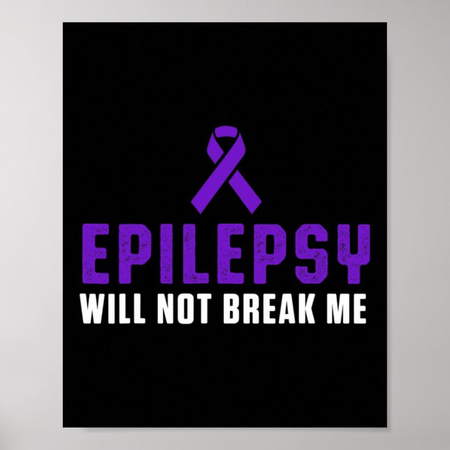 Epilepsy Awareness Fun Therapists Epileptic Warrio Poster (Framsidan)