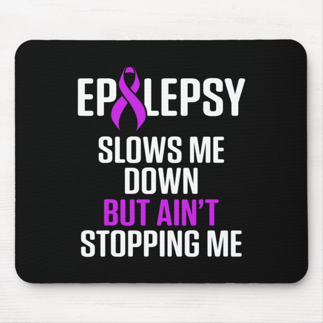 Epilepsy Awareness Slows Me Epileptic Warrior Surv Musmatta (Framsidan)