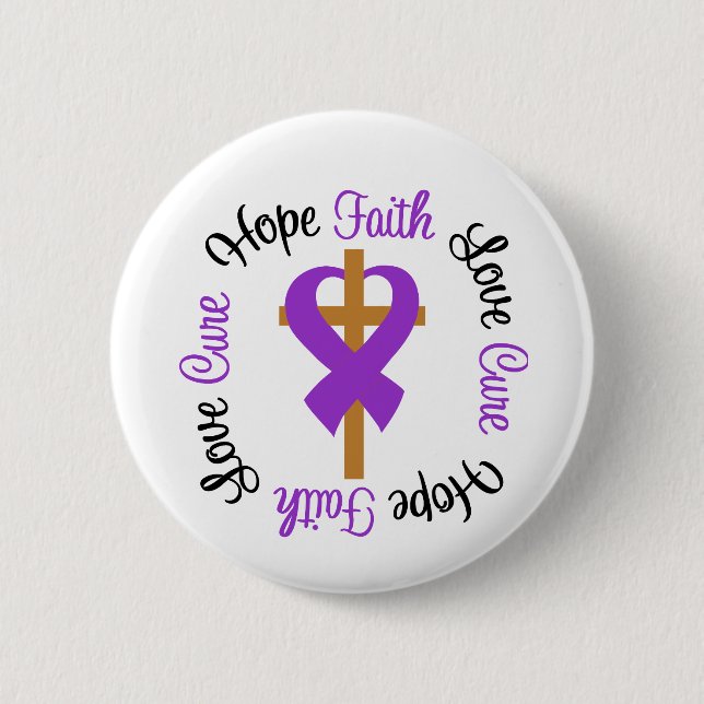 Epilepsy Faith Hope Kärlek Kor Knapp (Framsida)