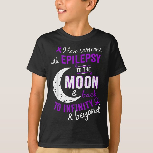 Epilepsy-medvetenhet T-shirts - Epilepsy-medvetenh (Framsida)