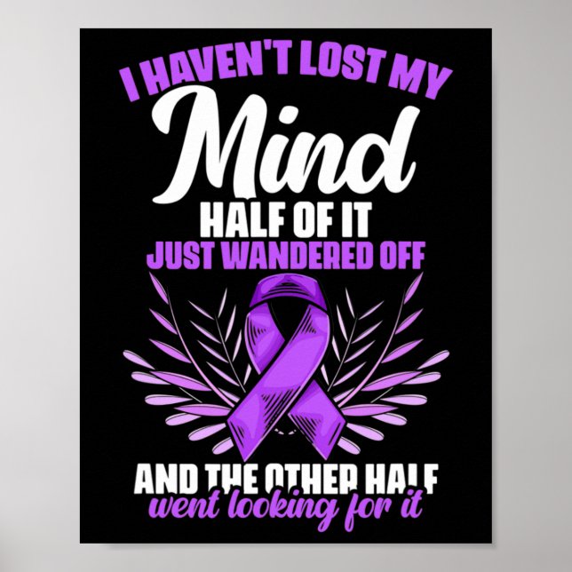 Epilepsy Mind - Epilepsy Survivor Epilepsy Awarene Poster (Framsidan)
