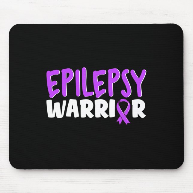 Epilepsy Warrior Kids Lila Ribbon Awareness Musmatta (Framsidan)