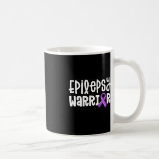 Epilepsy Warrior Kids Lila Ribbon Awareness Wom Kaffemugg