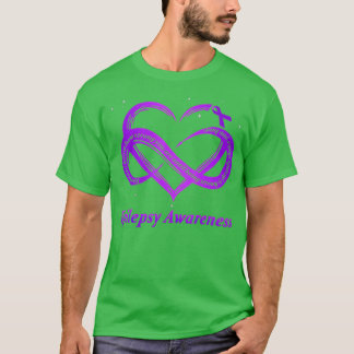 Epilepsy Warrior - Lila Epilepsy Awareness T Shirt