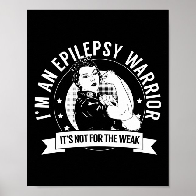 Epilepsy Warrior Nftw - Epilepsy Awareness Poster (Framsidan)