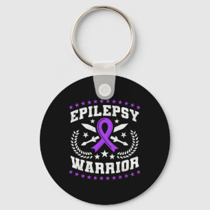 Epilepsy Warrior Nyckelring