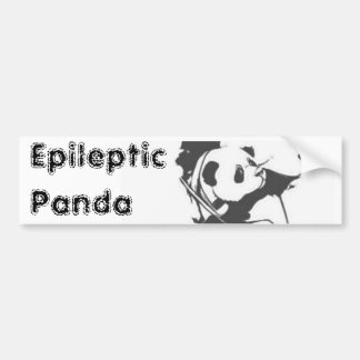 Epileptisk Panda Bildekal