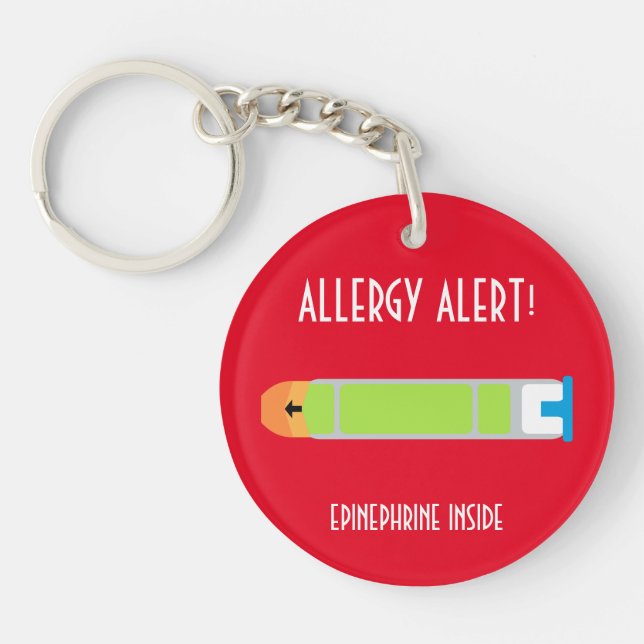 Epinephrine Inside Allergy Alert Kids Personlig (Framsidan)