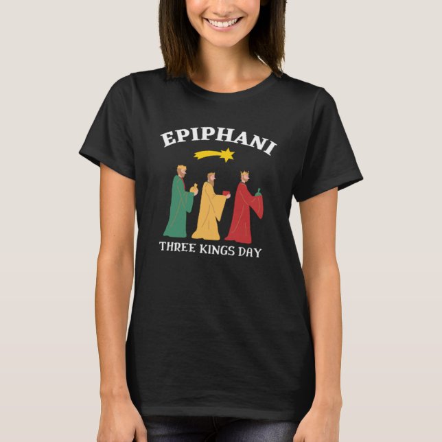 Epiphani Tre Kungar T Shirt (Framsida)