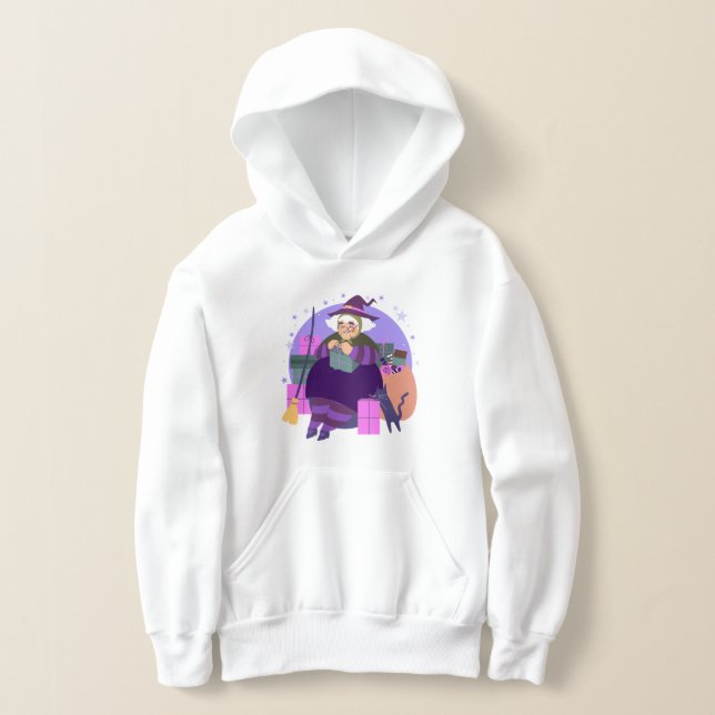 Epiphany christmas witch anana svart katt t shirt (Laydown)