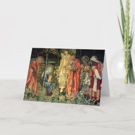 Epiphany Feast of Three Kung Catholic Religiösa Kort