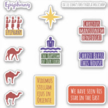 Epiphany Planner Stickers Catholic Latin Mass