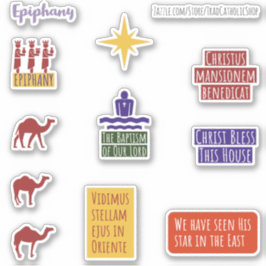 Epiphany Planner Stickers Catholic Latin Mass Klistermärken