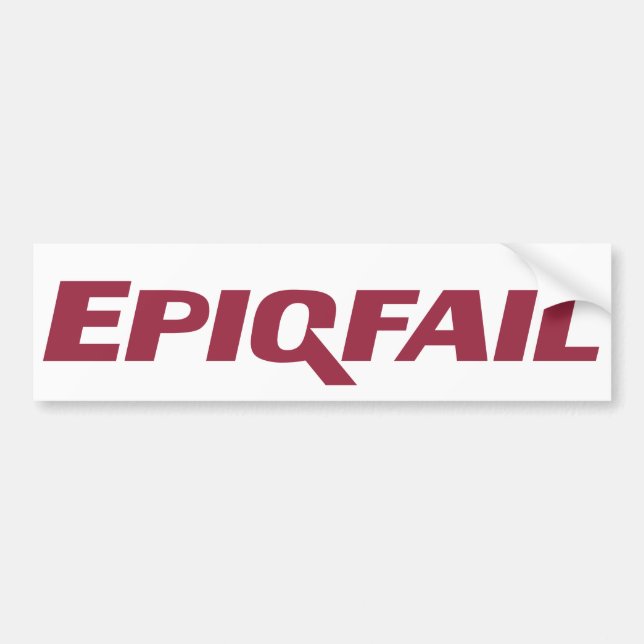 Epiqfail Bildekal (Framsidan)