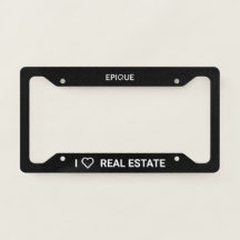 Epique I Heart Real Gods License Plattor Cover