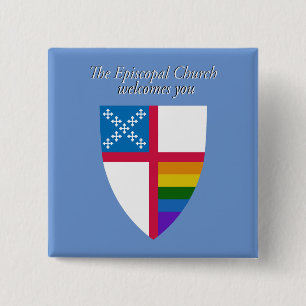 Episcopal Church hälsar er Pride HBT Pin Knapp