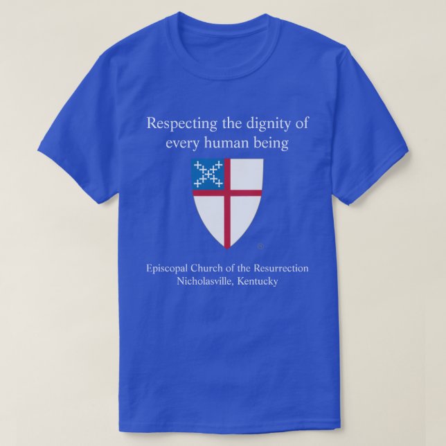 Episcopal Church of the Resurrection  T Shirt (Design framsida)