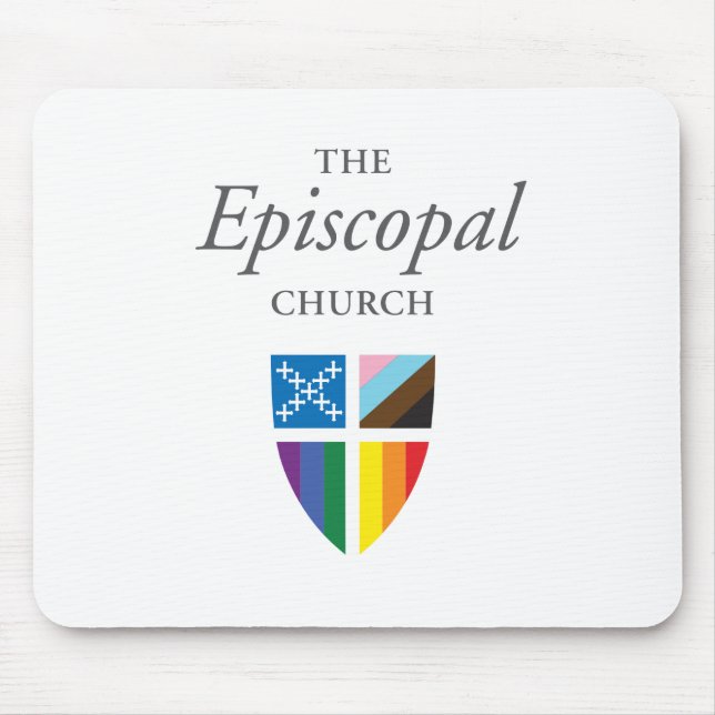 Episcopal Church Pride Mouse Pad Musmatta (Framsidan)
