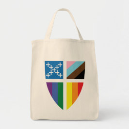 Episcopal Church Pride Shield tote Tygkasse