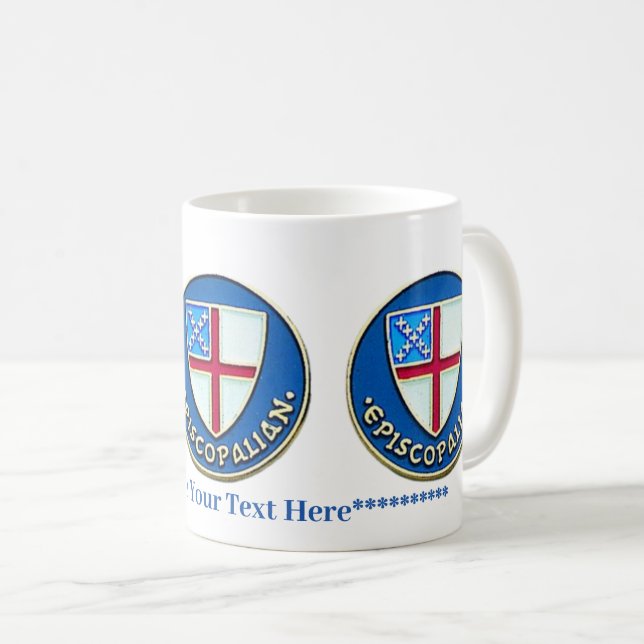 Episcopal Church TriCrest, Personlig Kaffe Mugg (Framsida höger)