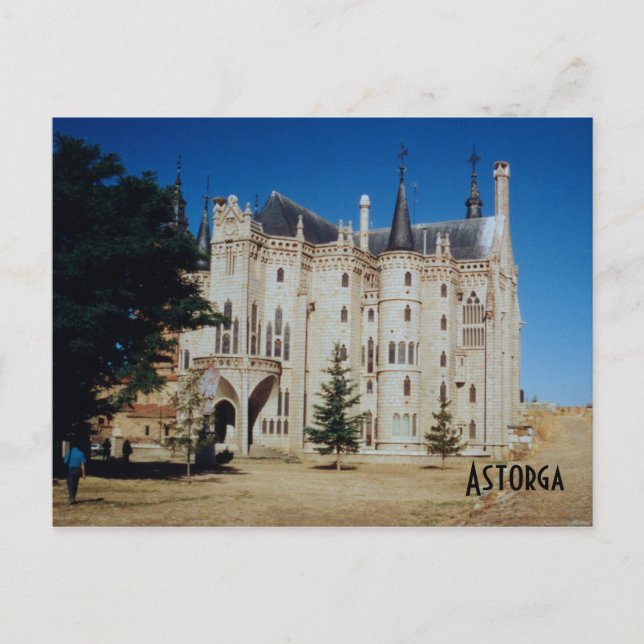 Episcopal Palace - Astorga Vykort (Framsida)
