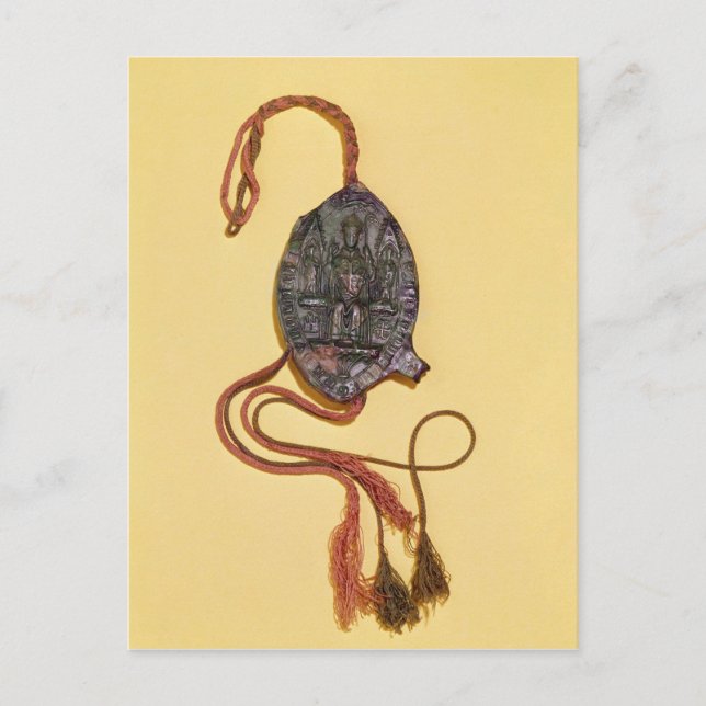 Episcopal-säl tillhörande Anthony Beck Vykort (Framsida)