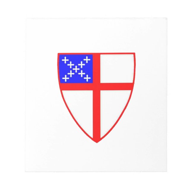 Episcopal Shield Anteckningsblock (Framsida)