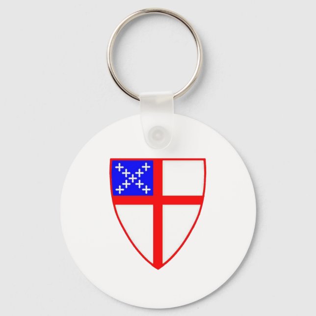 Episcopal Shield Nyckelring (Framsida)