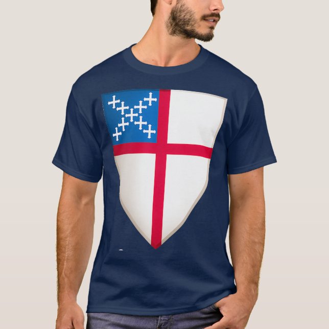 Episcopal Shield T Shirt (Framsida)