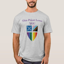 Episcopal This Priest Loves You T Shirt