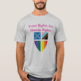 Episcopal Trans Rights Are Human Rights T Shirt