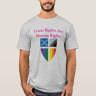 Episcopal Trans Rights Are Human Rights  T Shirt