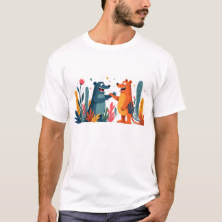 Episk 10K Ultra-HD Monster Grafisk T-shirt - Surre