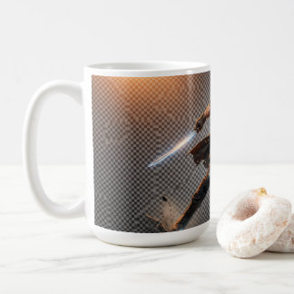 Episk Action Krigare Kaffemugg