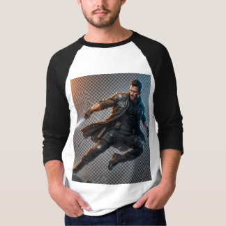 Episk Actionskrigare T Shirt