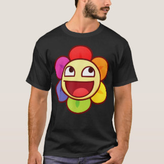 Episk Ansikte Y2K Streetwear T Shirt