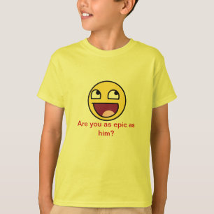 episk ansiktehatt t shirt
