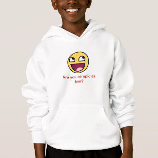 episk ansiktehoodie tee shirt