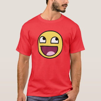 Episk ansiktevuxenutslagsplats t-shirt