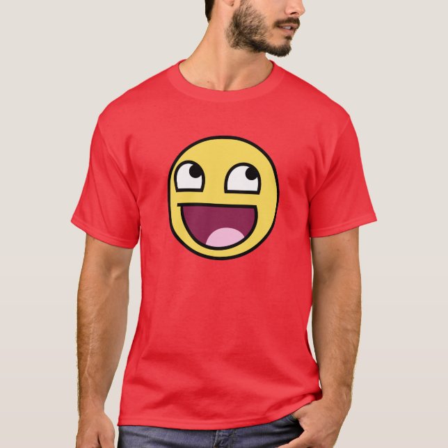 Episk ansiktevuxenutslagsplats t-shirt (Framsida)