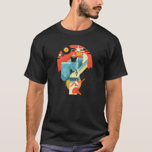 Episk David och Goliath kristen bibelplats Tee Shirt