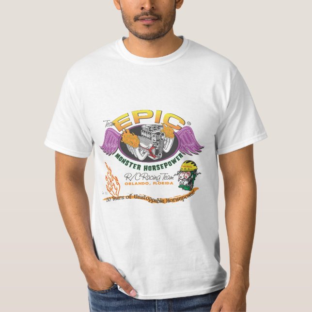 Episk Dietwrworks för lag skjorta T-shirt (Framsida)