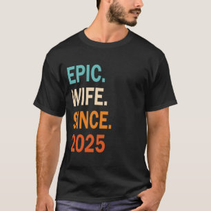 Episk fru sedan 2018 6-års bröllopsdag T-Shirt