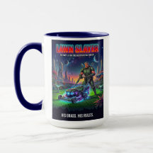 Episk Galaktisk Trädgård Hjälte Sci Fi Parodi