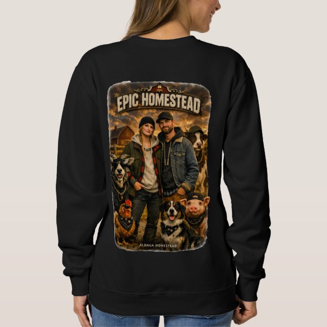 Episk gård -  t shirt (Baksida)
