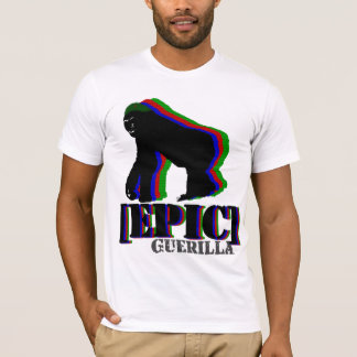Episk gerillasoldatgorilla t-shirt